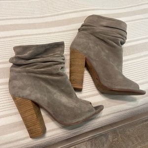 Kristin Cavallari Open Toe Booties